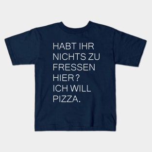 Ich will Pizza Kids T-Shirt